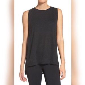 🚨 🆕 Zella Side Slits Muscle Tank Top in Black